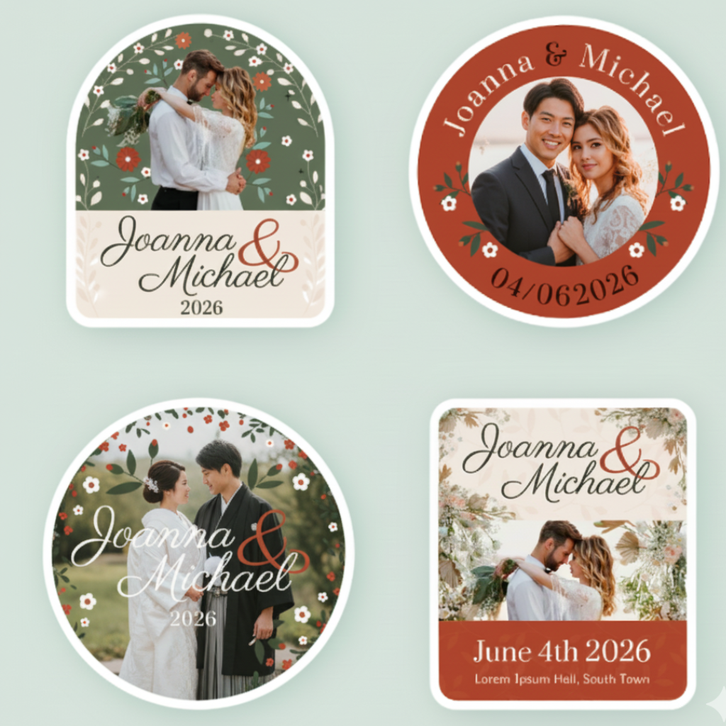 Custom photo notepads with background images - Tinyko Japan