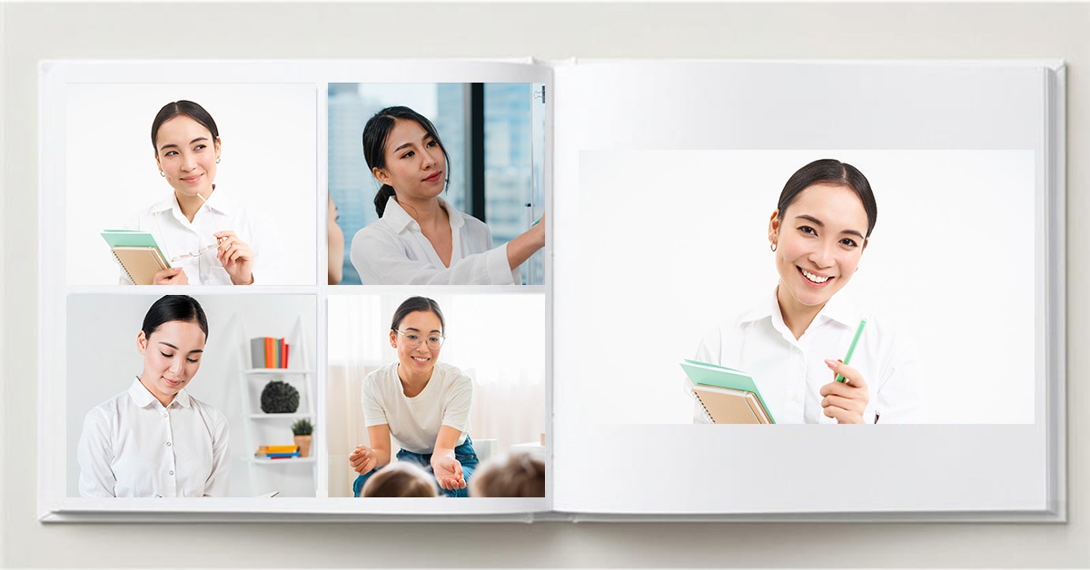  Hardcover photobook for teacher appreciation gift ideas in Japan