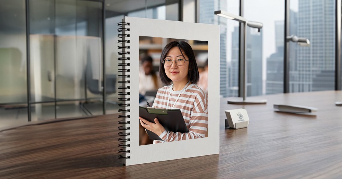 Personalized notebook for teacher appreciation gift ideas in Japan