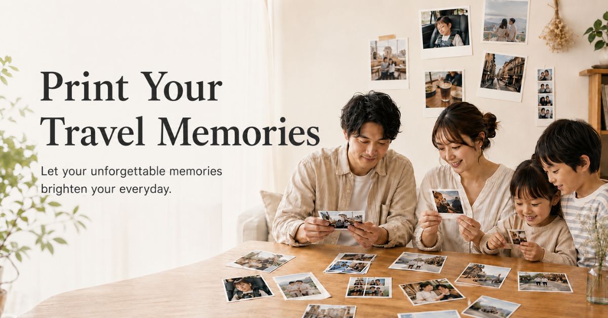 Japan travel photos worth printing — preserve your best memories with Tinyko Japan